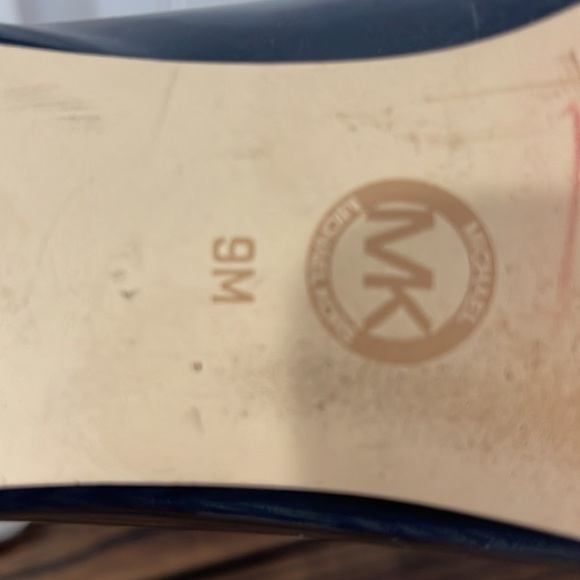 Michael Kors Black and Cream Cap-Toe Flats - Picture 7 of 8